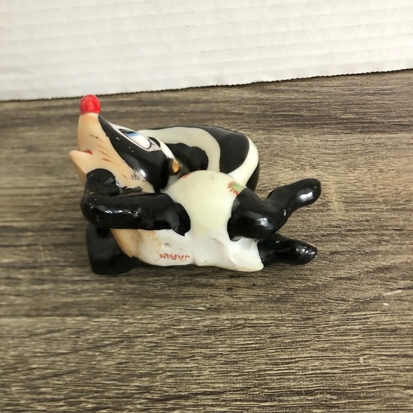 Vtg Japan Anthropomorphic Skunk Figurine - Picture 6 of 11